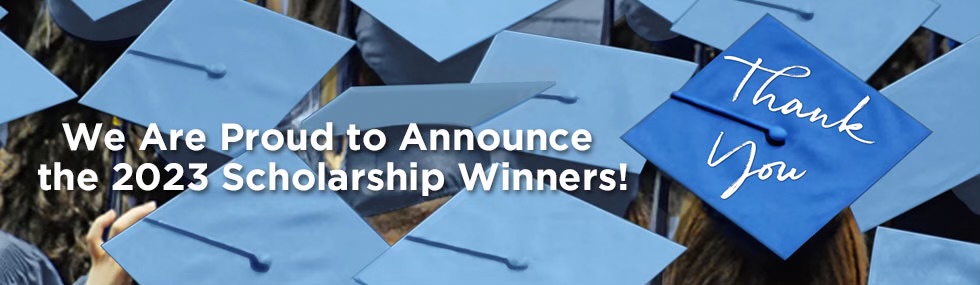 We are proud to announce the 2021 scholarship winners